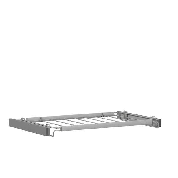 ЛД.930079.000 "Сити" Полка выдвижная для брюк 90.ХХ.58 (Оникс Серый, Хром)