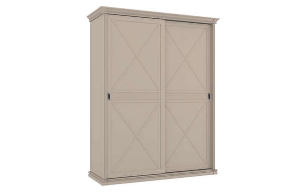 Шкаф-купе Кантри  189.7x239.8
Кашемир серый, С полками