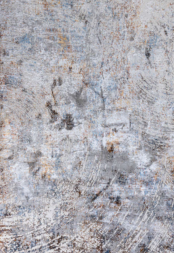 Турецкий ковер из полиэстера «CHARLESTON» S630A-LGRAY