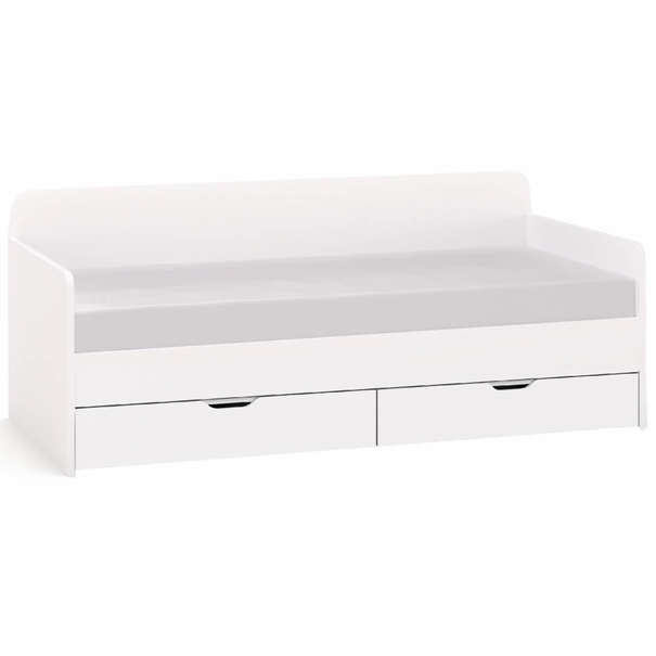 Кровать-диван (900мм)+ящик G3A Rimini белая