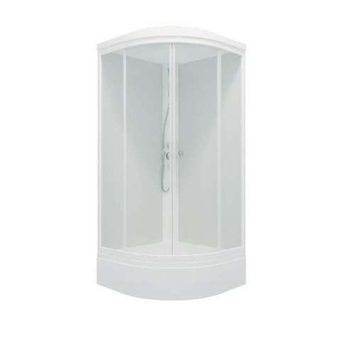 Душевая кабина Triton Ультра 90х90 Щ0000061849 стекло прозрачное, профиль белый