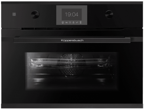 Компактный духовой шкаф с свч Kuppersbusch CBM 6350.0 S5 Black Velvet (Черный)