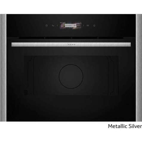 Встраиваемая микроволновая печь Neff C29GR3XY1 Metallic Silver (Серебристый металлик)