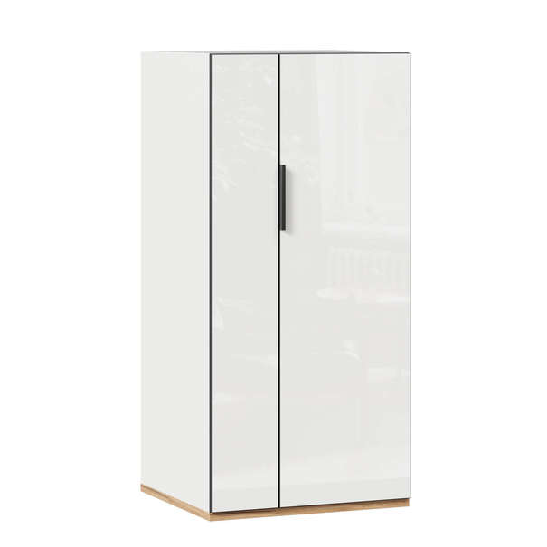 ЛД 528.190.000 "Урбан" Шкаф для белья для кровати-чердака (Дуб Золотой/Белый М)