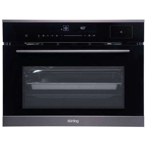 Электрический духовой шкаф с паром KORTING OKB 3450 GNBX Steam (Черный)