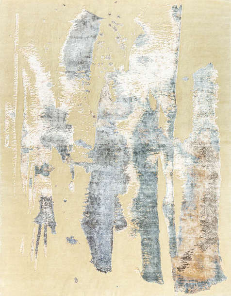 Индийский ковер из шерсти и арт-шёлка «RIVOLI» KE-104