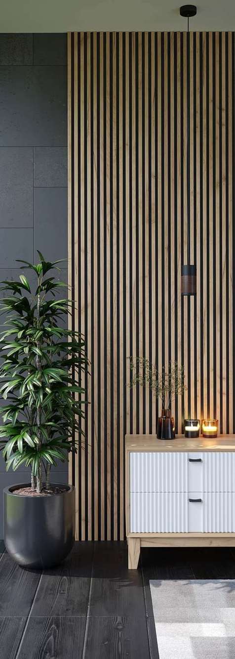 ЛД 425.020.000 "Рейка" Панель стеновая (Дуб Вотан, Комплект 6 шт)