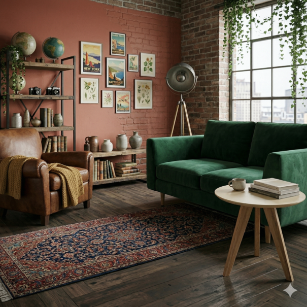 ЛД 451.250.000 Стол журнальный Тип 8 H 400 (Бежевый/Дуб Вотан)