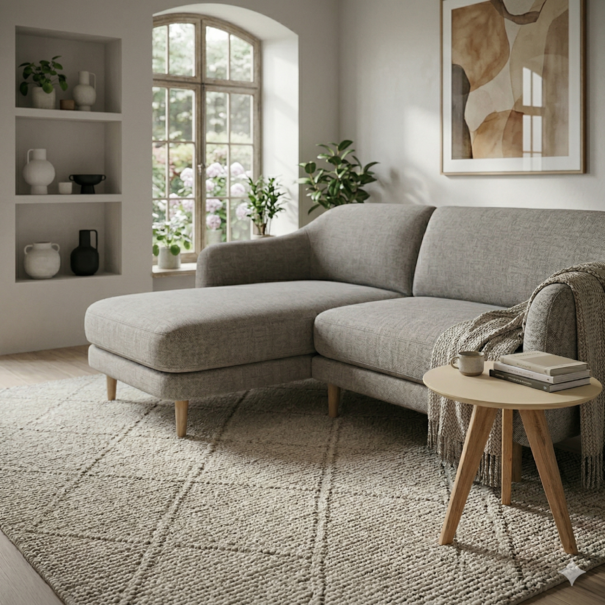 ЛД 451.240.000 Стол журнальный Тип 8 H 350 (Бежевый/Дуб Вотан)